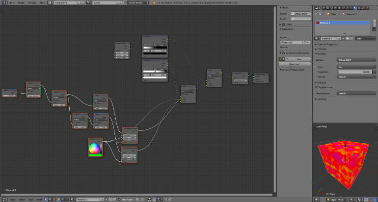 Colors moved into separate color input nodes